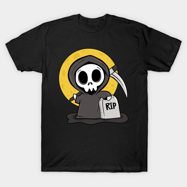 Grim Reaper T-Shirt by valentinahramov